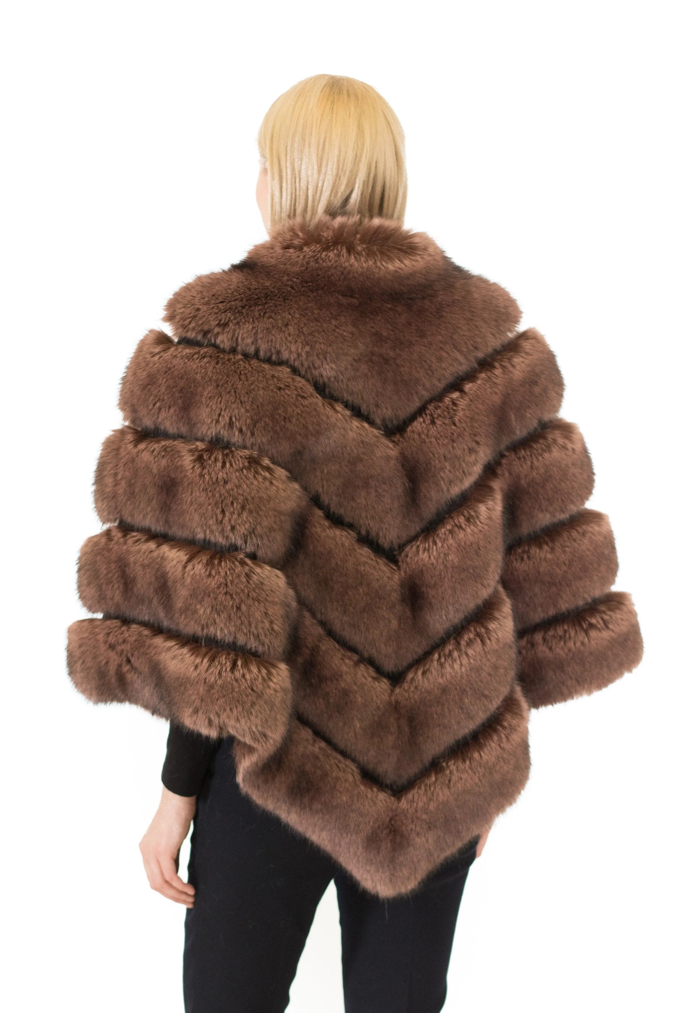 MAUI - Poncho with Diagonal Zipper