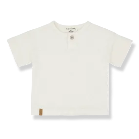 Rafa Henley Shirt in Off White